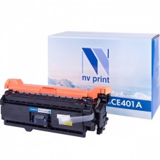 Картридж (CE401A) cyan совм. NV Print NV-CE401AC HP LaserJet Color M551n/M551xh/M551dn/M570dn/M570dw