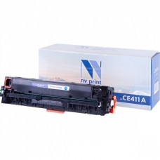 Картридж (CE411A) cyan совм. NV Print NV-CE411AC HP LaserJet Color M351a/M375nw/M451dn/M451dw/M451nw