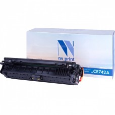 Картридж (CE742A) yellow совм. NV Print NV-CE742AY HP LaserJet Color CP5220/CP5225/CP5225dn/CP5225n
