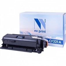 Картридж (CF321A) cyan совм. NV Print NV-CF321AC HP LaserJet Color M680dn/M680f/M680z
