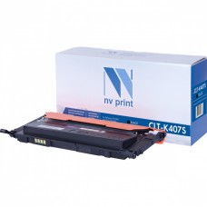 Картридж (CLT-K407S) black совм. NV Print NV-CLTK407SBk Samsung CLP-320/CLP-325/CLX-3185