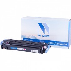 Картридж (Q6003A/Canon 707) magenta совм. NV Print NV-Q6003A/707M HP LaserJet Color 1600/2600n/2605/