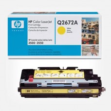 Заправка картриджа HP Q2672A y для Color LaserJet 3500, 3550, 3700